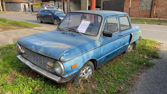 «Запорожец» стал 71-м убранным бесхозным автомобилем в Центральном округе Краснодара
