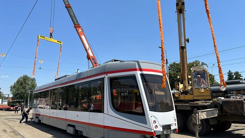 Новые трамваи выйдут на линию Западного депо Краснодара в августе