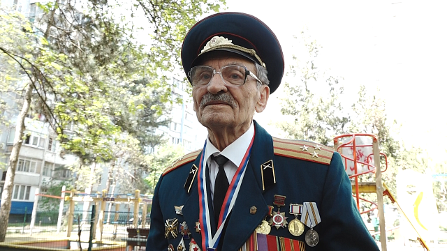 Краснодарец Виктор Вербицкий отмечает 90-летний юбилей