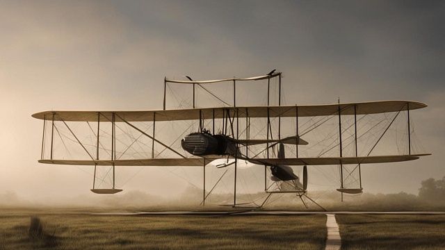 120 лет назад «отцы авиации» братья Райт испытали летательный аппарат тяжелее воздуха. Фото: Kandinsky