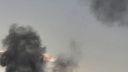 Чёрным густым дымом затянуло Киев после серии ударов ВС РФ