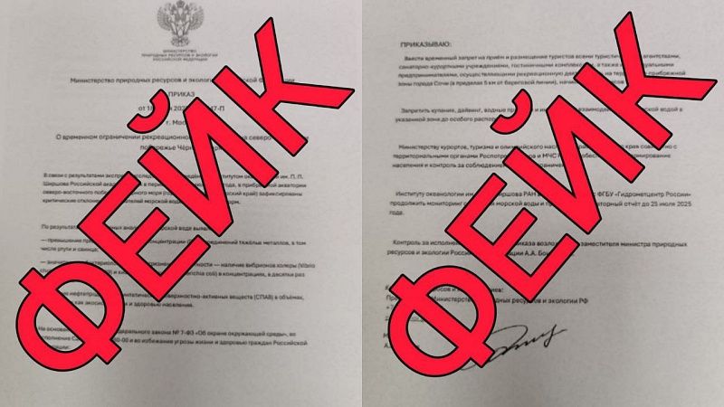 Власти назвали фейком приказ министра РФ Козлова о закрытии пляжей Сочи 