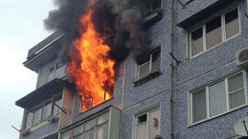 16 января при пожаре в многоэтажке на улице Уральской погиб пожилой краснодарец