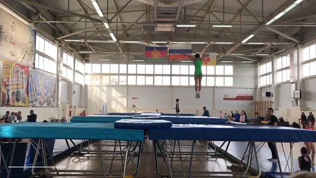 В Краснодаре прошел турнир по прыжкам на батуте в честь 80-летия освобождения города