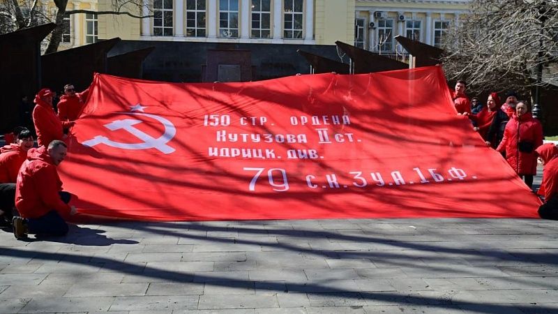 Прошёл патриотический автопробег «Наша великая Победа» в Новороссийске