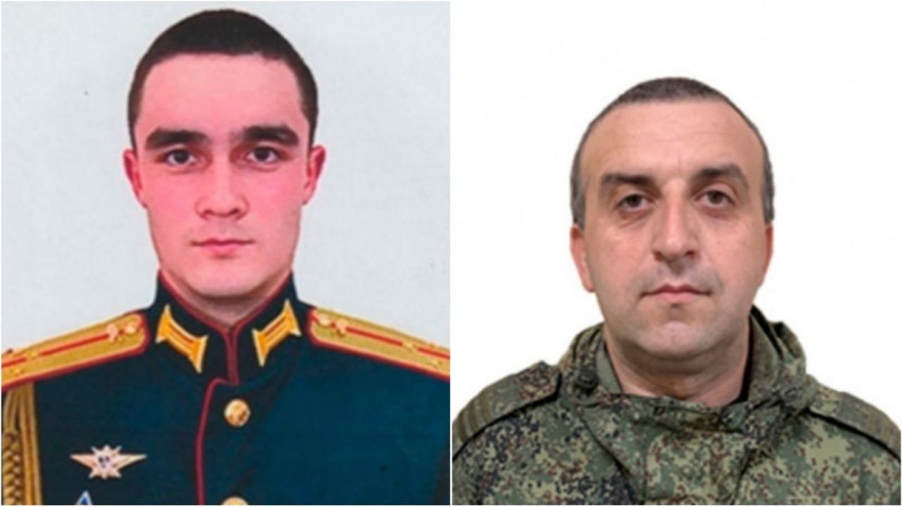 Старший лейтенант Расул Кашапов и сержант Александр Цуриков. Фото: Министерство обороны РФ