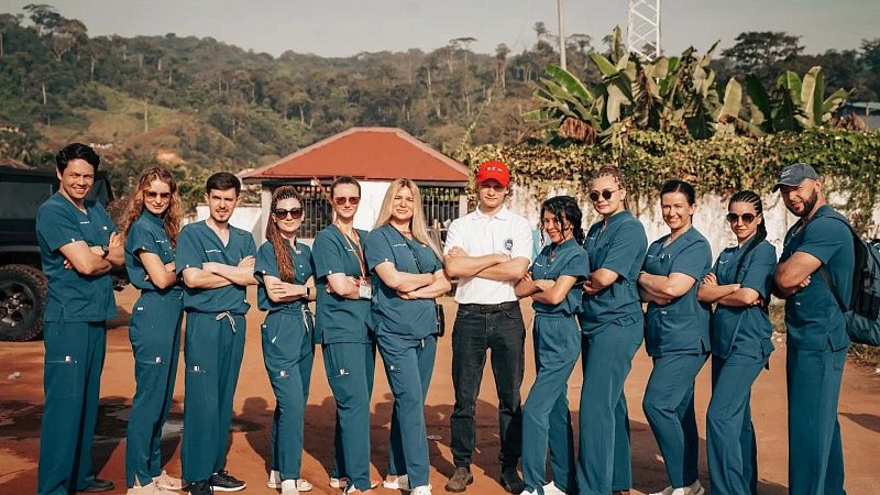 Участие в гуманитарной миссии в Сьерра-Леоне приняла врач из Краснодара