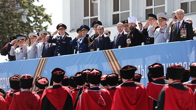 Вениамин Кондратьев поздравил кубанцев с 77-летием Великой Победы