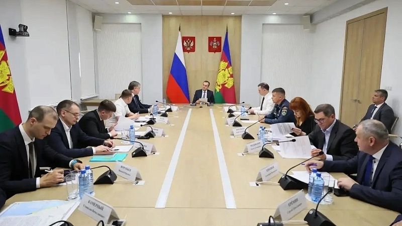 Кондратьев принял участие в заседании Правительственной комиссии на Кубани