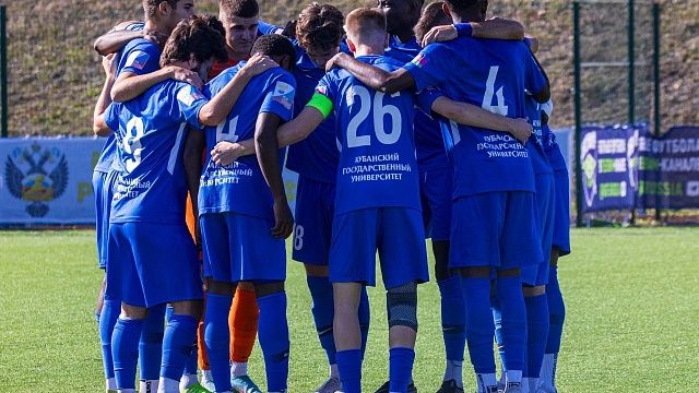 Сборная КубГУ стала чемпионом Национальной студенческой футбольной лиги