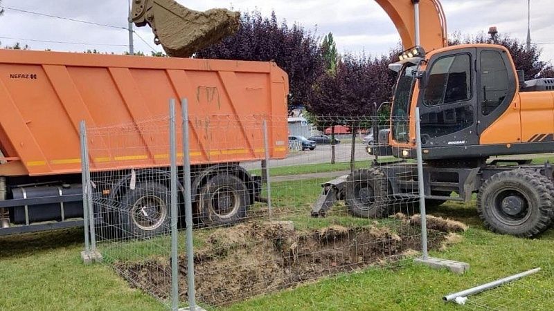 В Краснодаре выполнили половину работ по реконструкции коллектора на Уральской