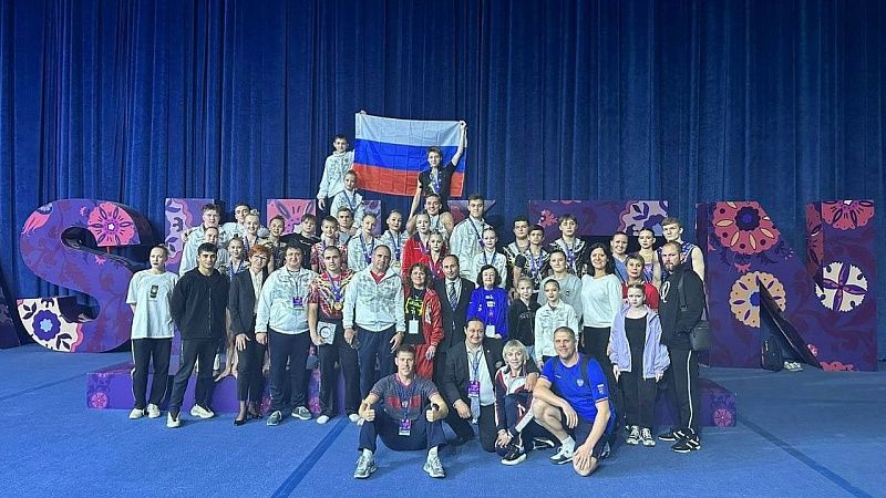 Краснодарские спортсмены завоевали золото международных соревнований по акробатике 