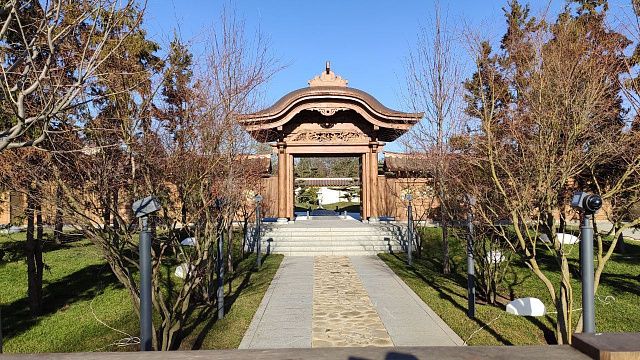 Японский сад в парке «Краснодар» готовится к открытию