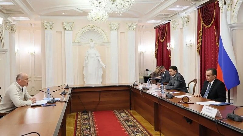 Кондратьев и Фисенко обсудили развитие медицины на Кубани