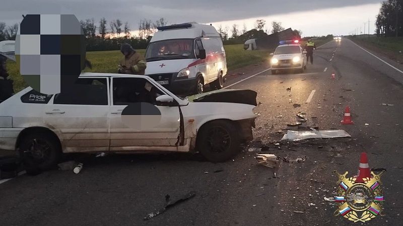 Водитель легковушки погиб после столкновения с грузовиком в Динском районе