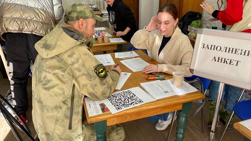 Волонтерский штаб в Витязево открыл двери 1 января