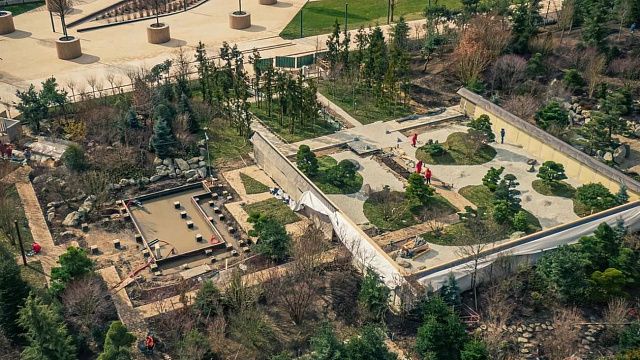 Стройка новой очереди парка «Краснодар» не остановлена полностью 