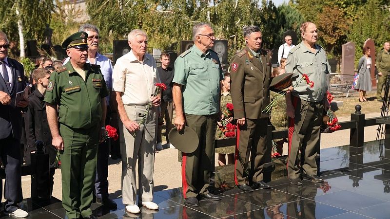 Память Героев России Виктора Казанцева и Геннадия Трошева почтили в Краснодаре