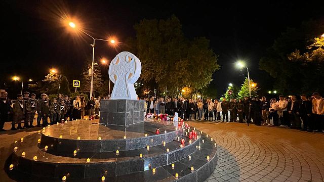 Краснодарцы почтили память жертв трагедии в Ижевске