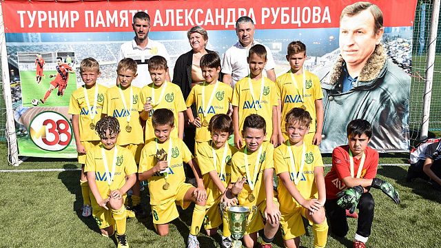 Юные футболисты «Кубани» победили в турнире памяти Александра Рубцова