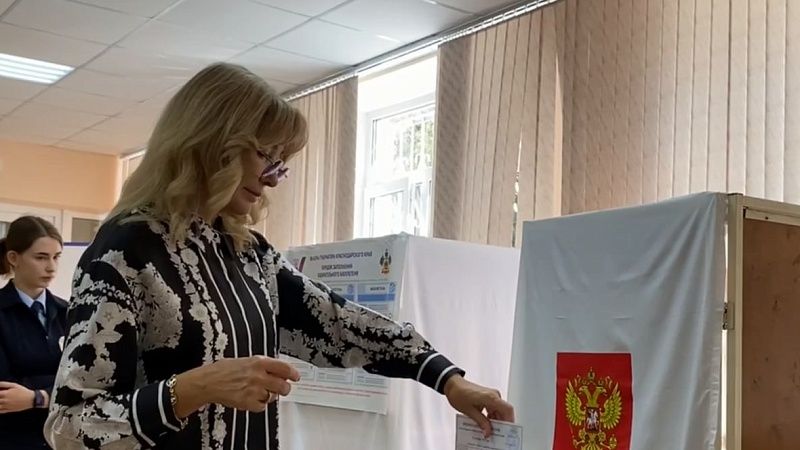 Галина Ермакова приняла участие в выборах губернатора Кубани и депутатов Гордумы 