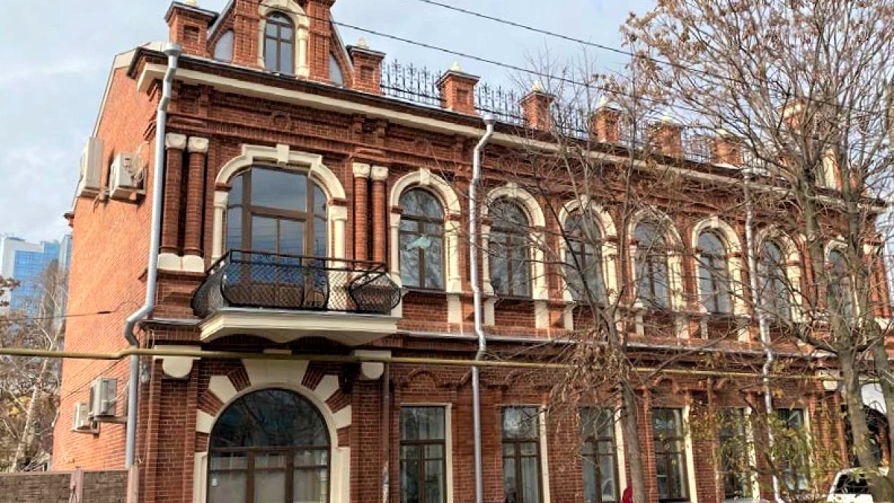 Дом купца Артемьева отреставрировали в Краснодаре