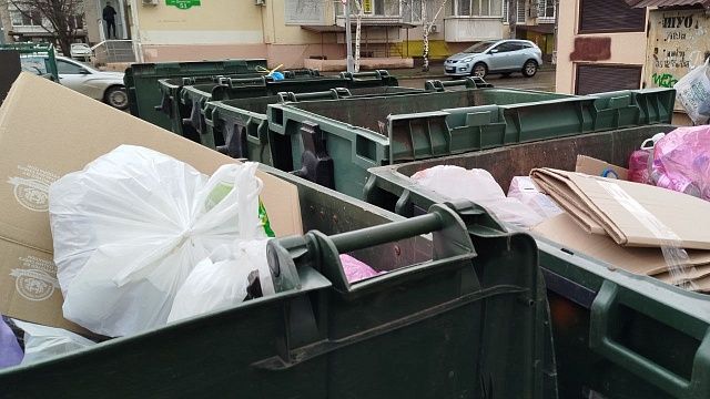 Износ контейнерного парка для сбора ТКО достиг 30% на Кубани 
