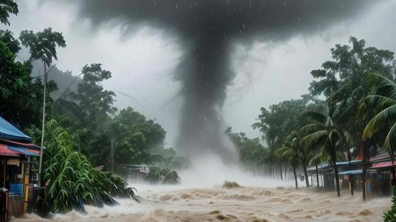  Тайфун «Каджики» обрушился на Юго-Восточную Азию
