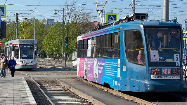 В Краснодаре 19 мая изменится схема движения пяти трамваев и одного троллейбуса