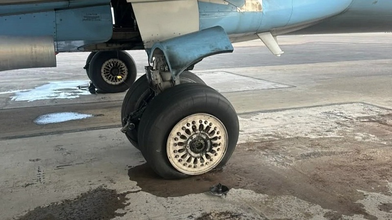 Прокуратура проверяет поломку шасси самолёта в аэропорту Краснодара