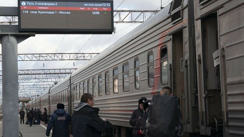 Новый прямой поезд будет курсировать между Краснодаром и Москвой