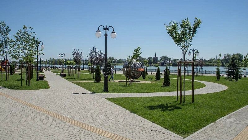 За пять лет благоустроили 57 общественных пространств в Краснодаре