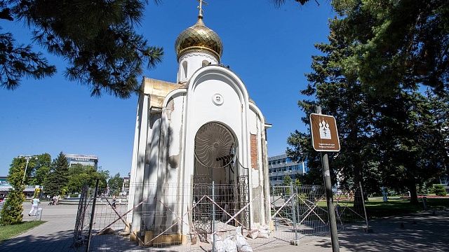 На месте разрушенного храма в Анапе отремонтируют православную часовню. Фото: пресс-служба администрации Анапы