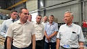 Кондратьев посетил завод по производству трансформаторных станций на Кубани 