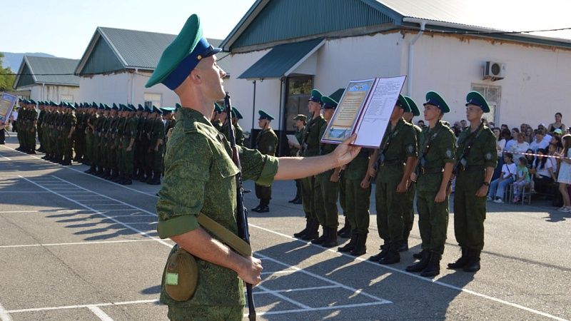 Впервые за 15 лет на Кубани возобновили подготовку пограничников