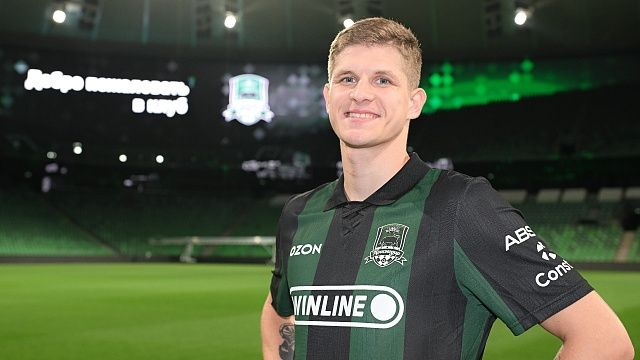 Валентин Пальцев дебютирует за «Краснодар» в матче против ФК «10»