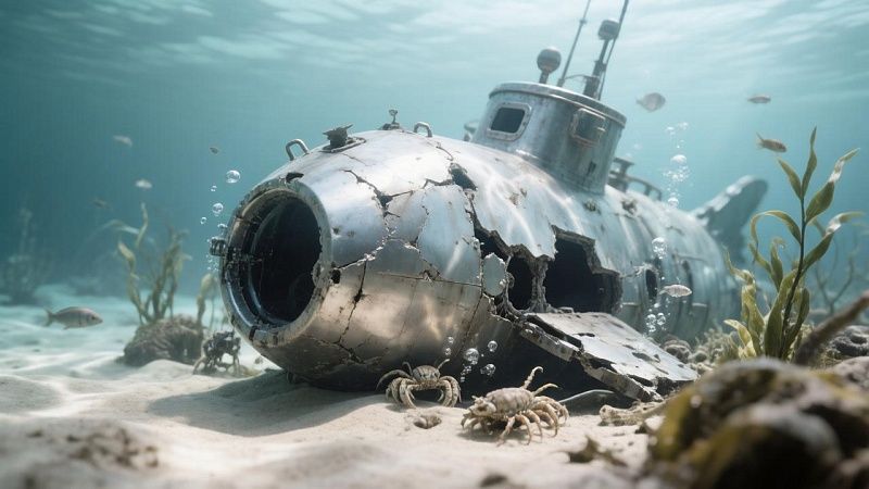 Останки миллиардеров подняли спустя три года после катастрофы батискафа «Титан»