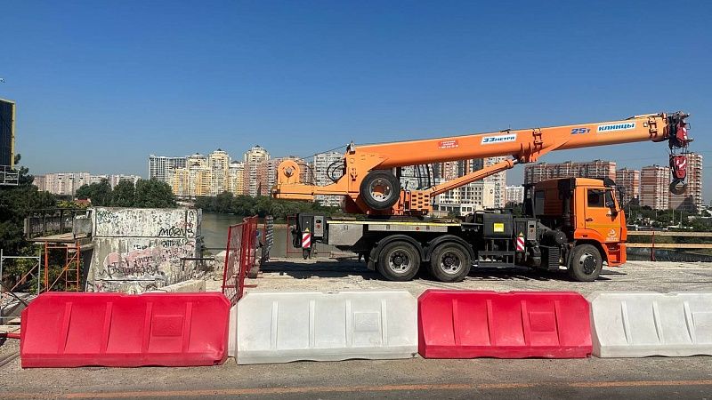Движение транспорта по Тургеневскому мосту временно ограничат в Краснодаре