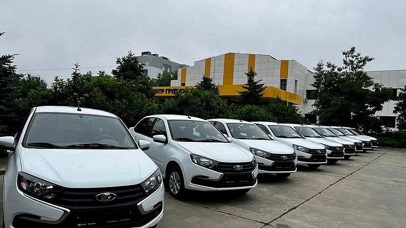 Медучреждения Кубани получат 134 новых автомобиля