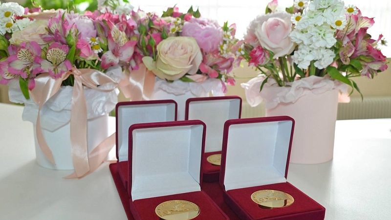 Рождённым в День города детям вручили памятные медали в Сочи