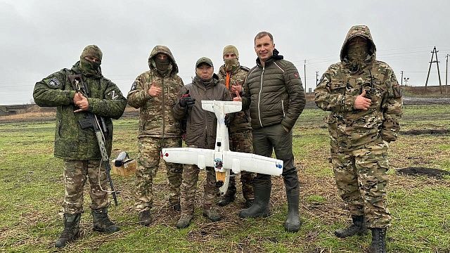 В Краснодаре создали уникальный беспилотник-разведчик. Фото: фонд «Добро и дело»