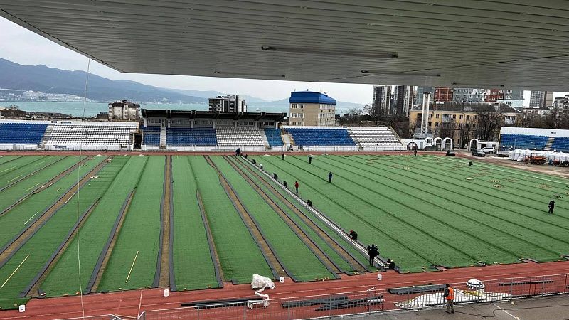 Стадион «Центральный» модернизируют под требования РПЛ в Новороссийске