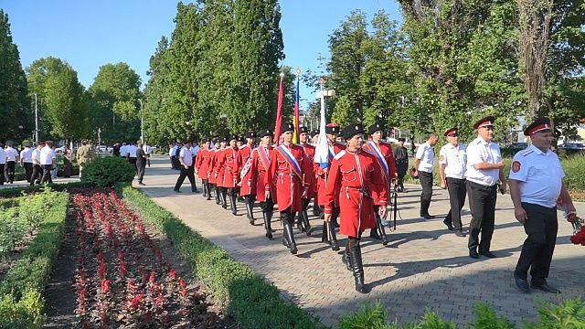 Память погибших казаков в Первой мировой войне почтили в Краснодаре