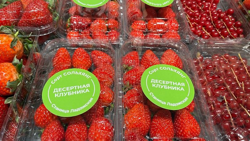 Кубанцы нашли на прилавках местную клубнику в феврале по заоблачным ценам 