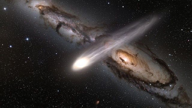 Повредивший несколько домов метеорит сняли на видео в Германии