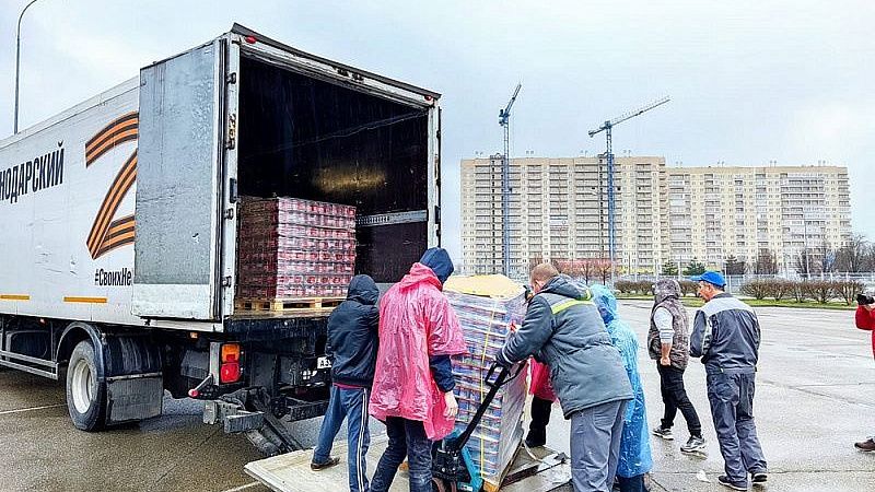 Вениамин Кондратьев: Кубань передала больше 330 тонн гуманитарной помощи жителям Донбасса и Херсонской области