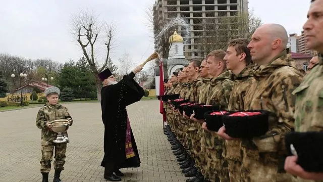 105 кубанских казаков будут готовиться к Параду Победы в Москве