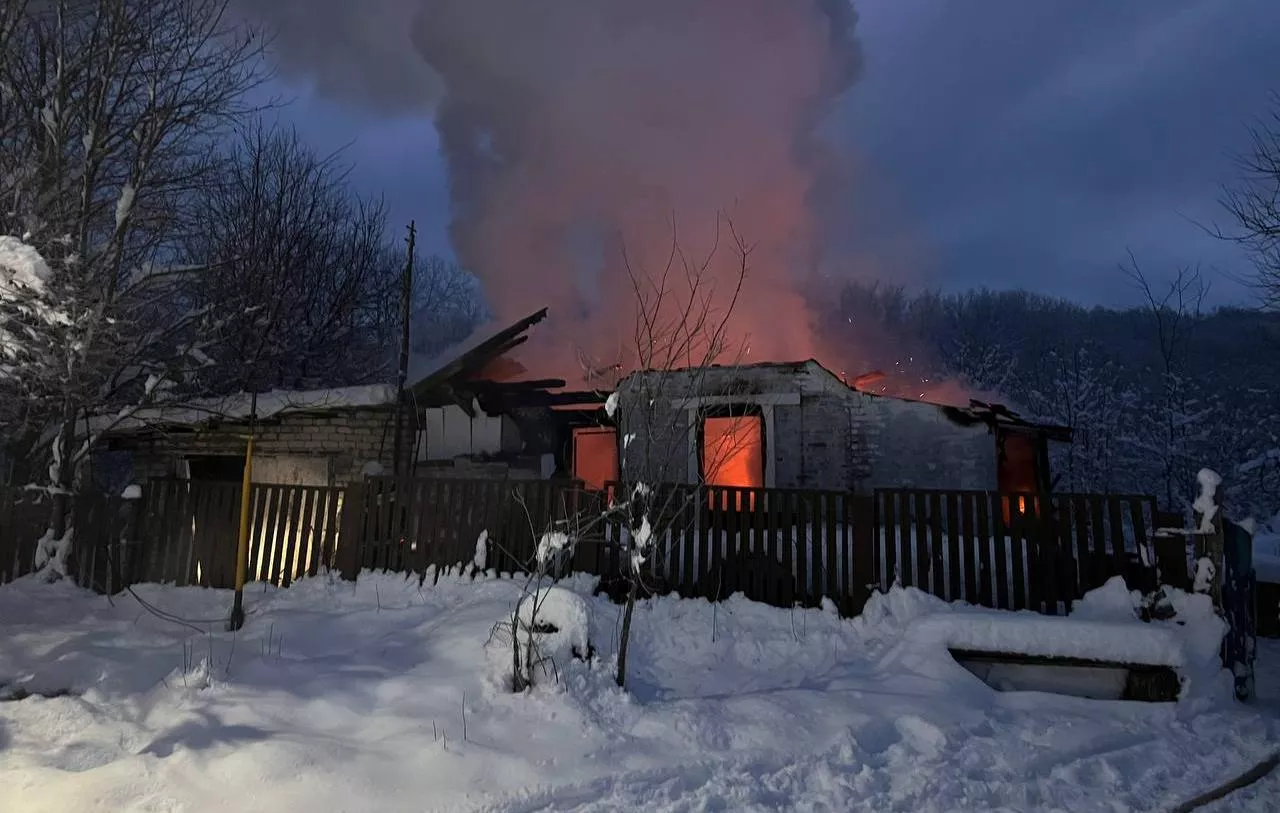 В семье краснодарского блогера и общественника Климова сгорел дом.  24.01.2024 г. Телеканал «Краснодар»