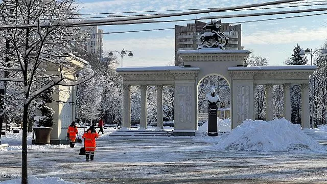 Выходные в Краснодаре пройдут с осадками: дождем и снегом