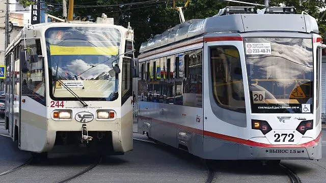 Трамвай № 4 в Краснодаре изменит свой маршрут вечером 16 и 17 мая